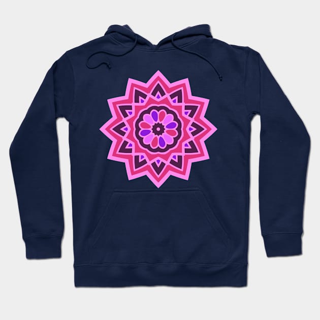 Far Out Mandala Hoodie by machmigo